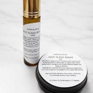 Dani & Dior Hot Flash Balm & Roll-On - Bundle